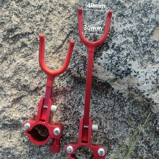 铝合金锁杆器防脱杆后挂防脱卡杆大物锁竿器鱼竿支架配件大全现货