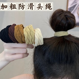 高弹加宽耐用发圈不伤发马尾头绳森系发绳头饰 新款 下单立减50