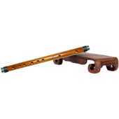 姜锐新款 整支大漆无基音入门学生演奏级苦竹短笛子