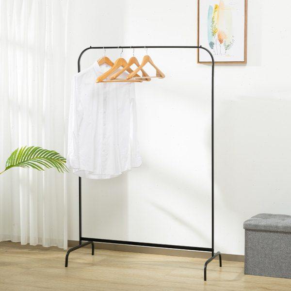 分销穆利格落地衣架金属挂衣架室内简洁挂衣架黑白蓝99*46*151c,收纳整理,便携衣架,淘宝优惠券,粉丝福利购,淘宝优惠卷