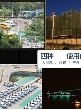 甄选惠斯特7219远射激光手电充电强镭射灯液晶屏指示驾校工地沙盘