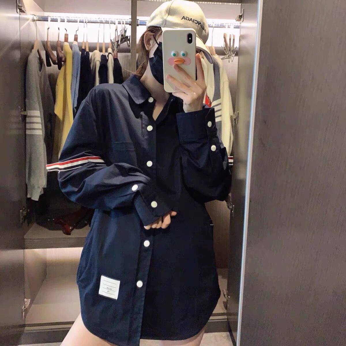 白色衬衫外套女2025春秋夏季新款BF韩版上衣网红简约小众长袖衬衣
