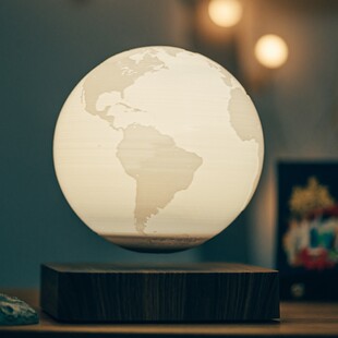 创意磁悬浮地球灯3d打印送女友老婆生日礼物火星灯月球灯卧室台灯