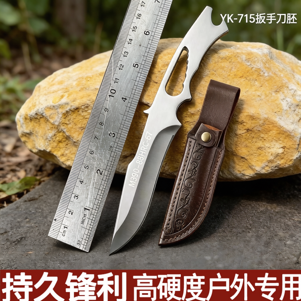 户外刀具防身丛林求生多功能开路排障刀锋利高硬度一体龙骨锻造