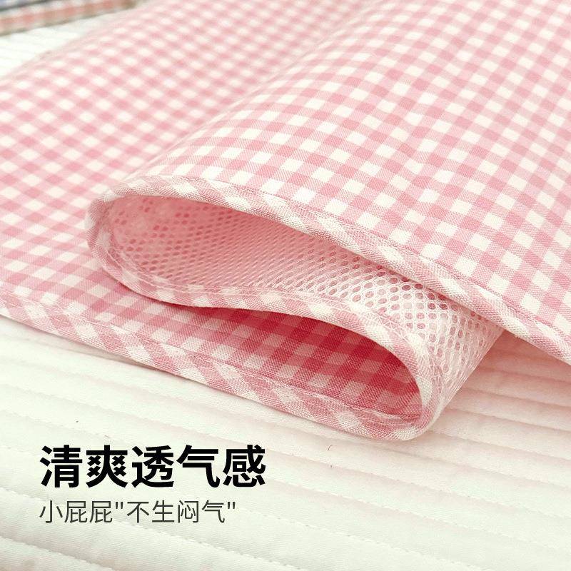 婴儿苎麻手推车凉席新生宝宝夏季安全座椅童车透气通用坐垫子