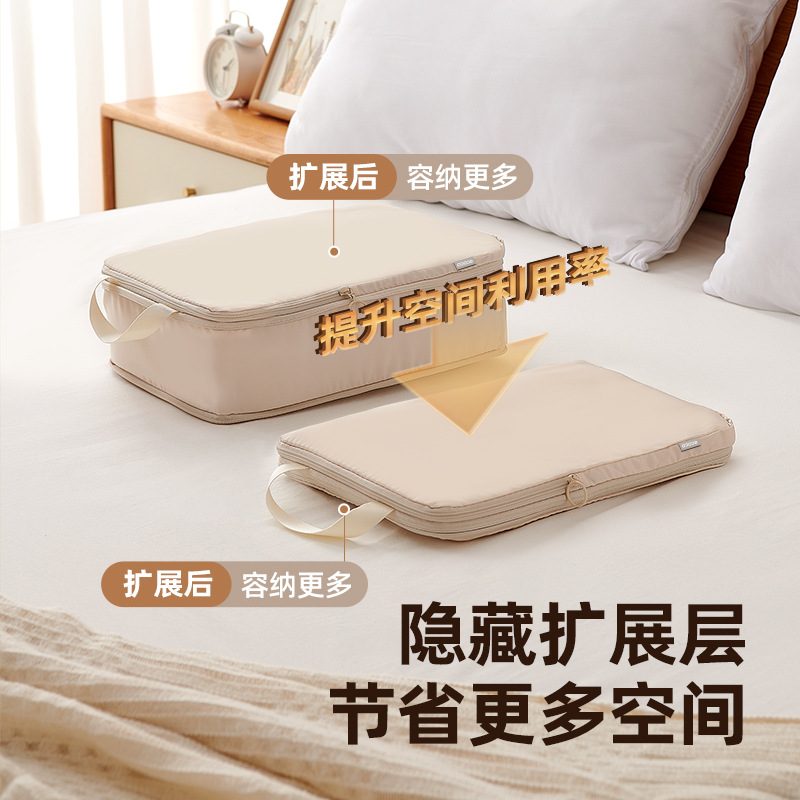 旅行收纳袋压缩行李箱衣服收纳包旅游羽绒服分装衣物整理袋子