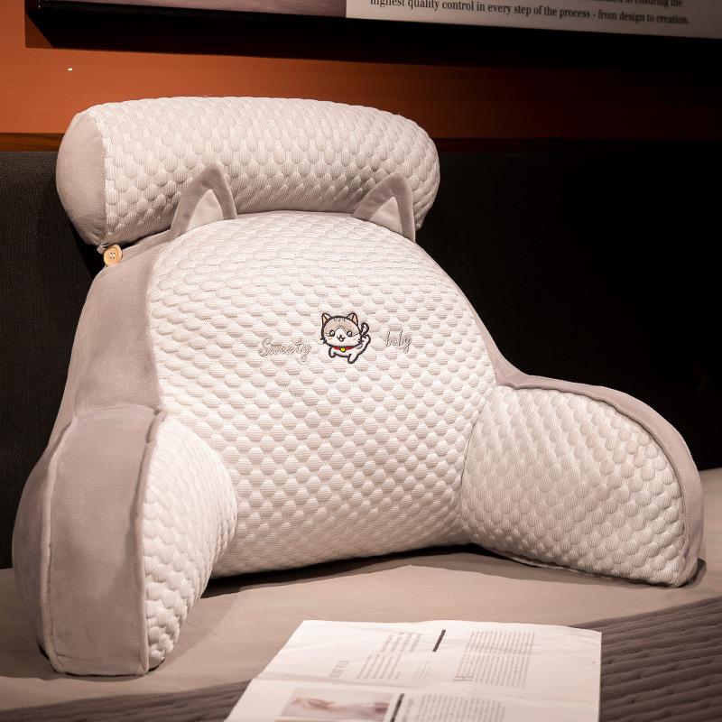 床头靠垫软包护腰靠枕大靠背沙发抱枕床上枕头床靠玩手机宿舍学生