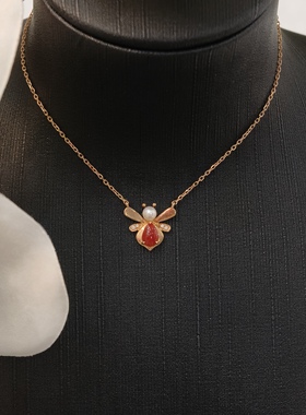 润石珠宝金750珊瑚项链XL500595