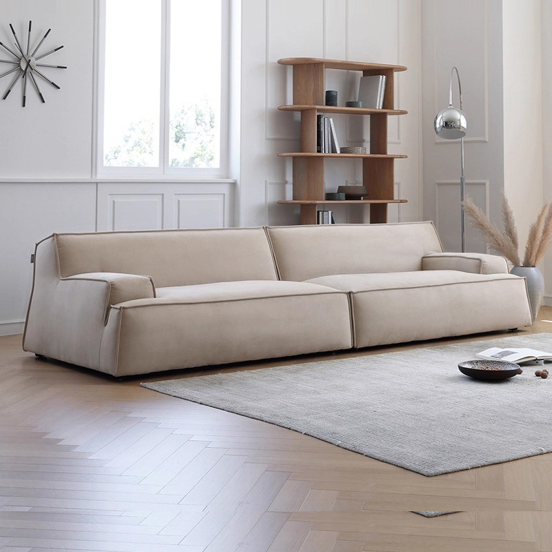 亲肤耐磨磨砂布-落叶松实木框架