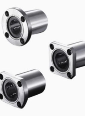 LHFRMF8 10 12 16 20 25 30 35 40 50 电镀钢保持架圆法兰直线轴