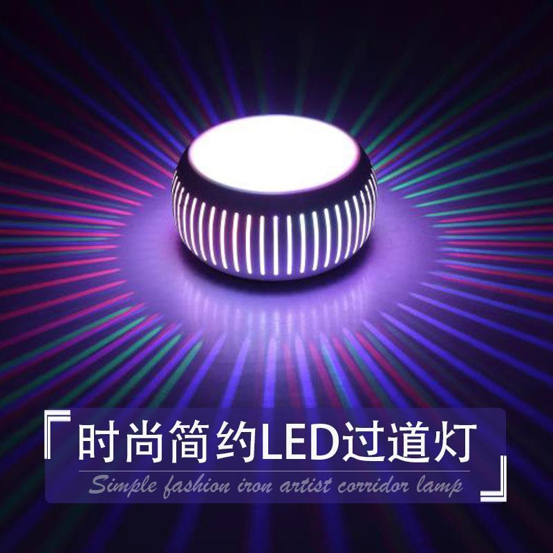 创意走廊灯过道灯家用入户门厅筒灯嵌入式射灯孔灯简约阳台玄关灯