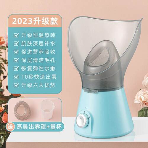 家用热喷蒸脸器 脸部加湿器蒸面机加湿器补水美容仪喷雾仪