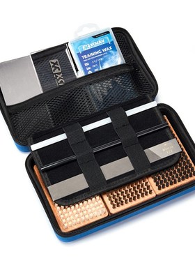 XCMAN滑雪板打蜡刷子套装单双板修边修刃保养护理套装马毛尼龙刷