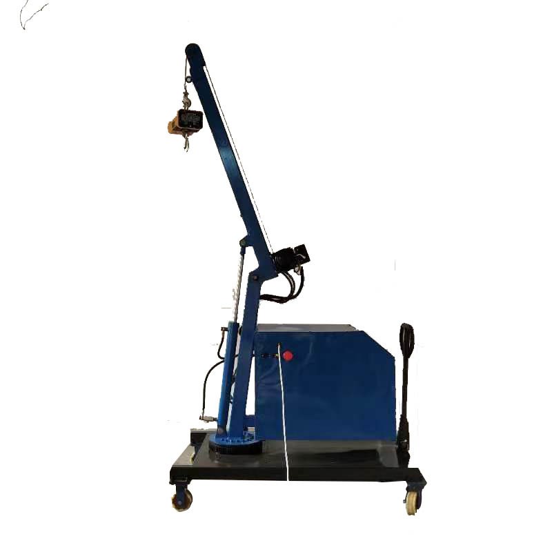 平衡式搬运小吊机0.5T单臂吊移动式小吊车 小型电动液压旋转吊车
