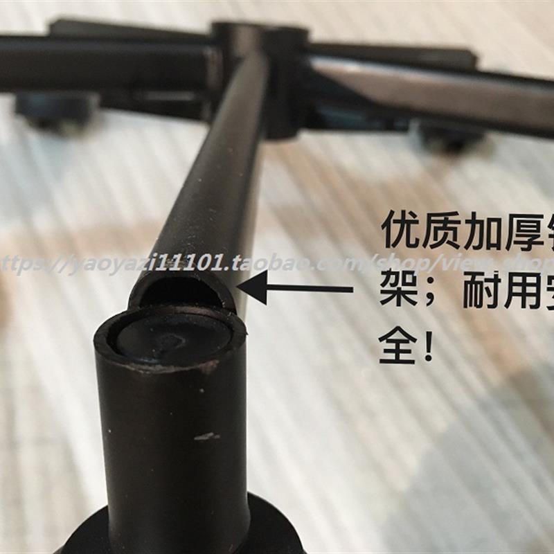 欧式老板椅木脚 美式转椅五星脚 大班椅底座配套 实木转椅木脚欧