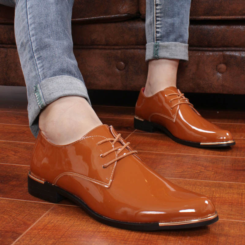 春夏季新a款白色流行男鞋系带韩版英伦尖头男士皮鞋休闲鞋婚鞋潮,流行男鞋,休闲皮鞋,淘宝优惠券,粉丝福利购,淘宝优惠卷