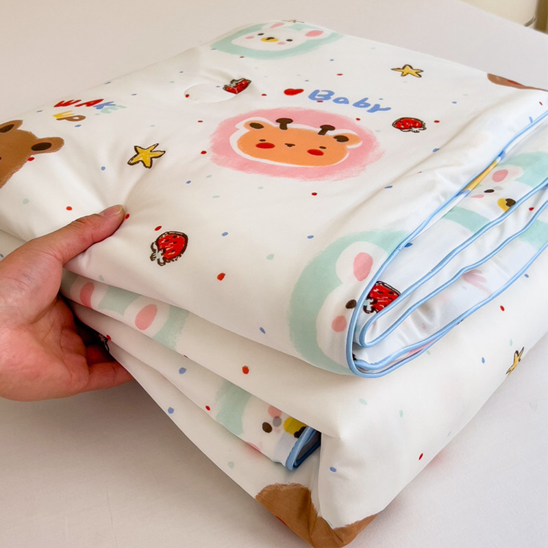 A类儿童夏凉空调被幼儿园婴儿小被子纯棉全棉薄宝宝春秋夏季机洗