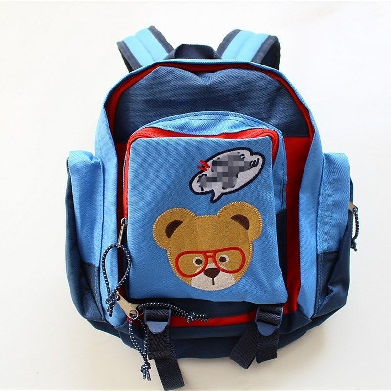 童包蓝色音乐版儿童卡通书包幼儿背包减负小书包双肩书包