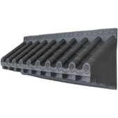 免架子立体仿古瓦屋檐门头户墙面装 饰塑料复古新一体树脂瓦