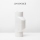 简约现代创意天然大理石花瓶花器轻奢软装 样板房客厅茶几桌面饰品