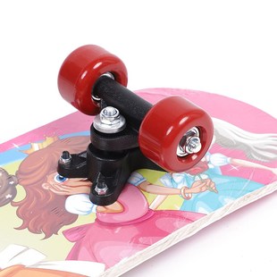 60公分2 滑板儿童四轮滑板车宝宝滑板青少年男女 8岁初学者升级款