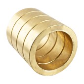 铜套内油槽缺口铜合金轴承套铜块铝青铜锡青铜大型铸件定制铜轴套