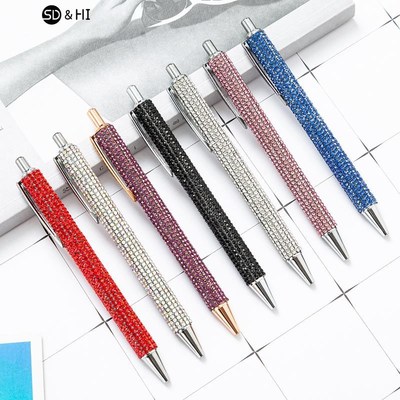 Bling Metal Ballpoint Pens Black Ink Gift Pens FDiamond Big