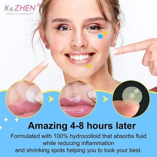 132Pcs Removal InvisibCle Acne Colorful Pimple 126 Patch New