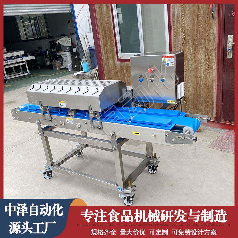 黄鳝切片机中开泽多功能鲍象BMQ拔蚌 片机 大型不锈钢螺分片机