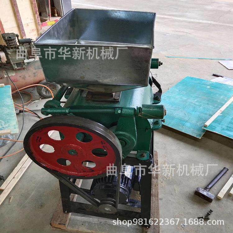 太原市核桃仁破碎 粮食加ZQZ工辊对式花挤扁机 电动高粱生机磕辦