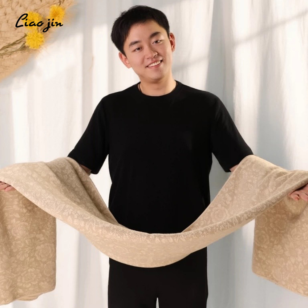 辽锦柞蚕丝花开富贵纯手工毛毯多功能柔软床上沙发披肩盖毯褥子