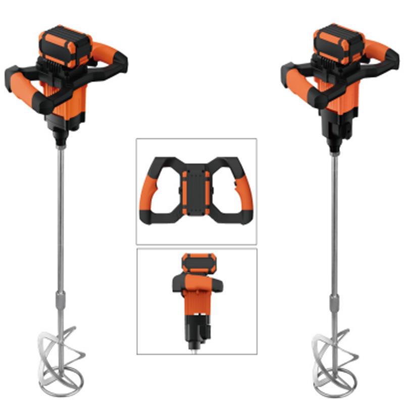 工业手持水泥搅拌器混凝土砂浆电动搅拌机加药混合电动搅拌机