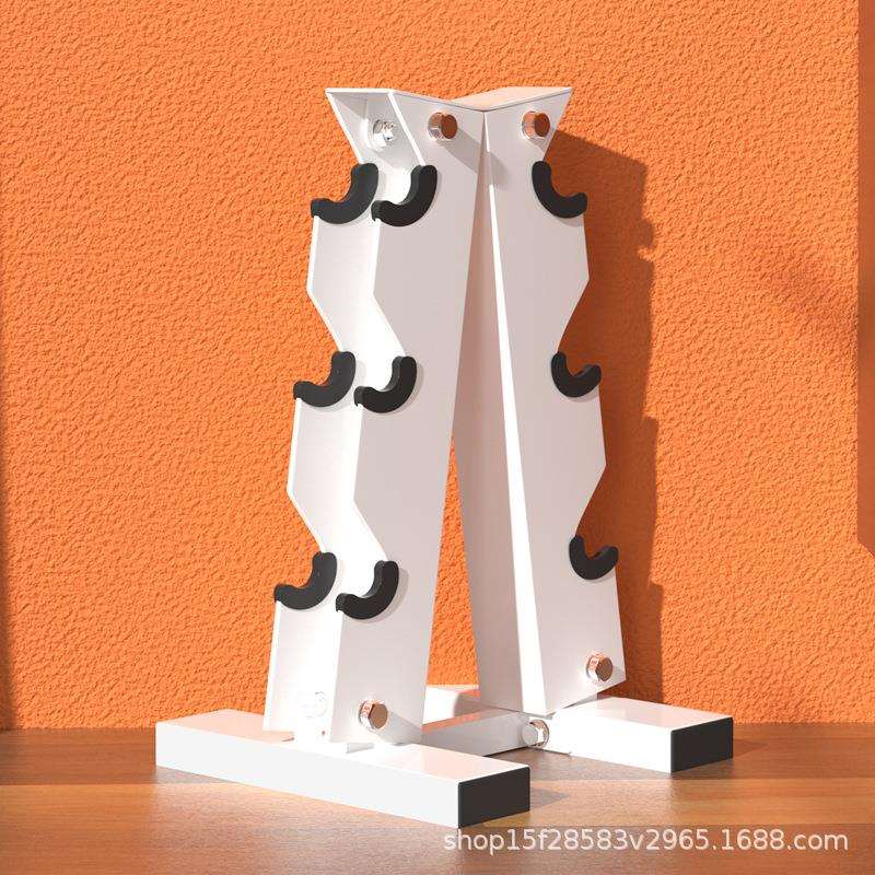 哑铃支架单多层哑铃收纳家用商用健身器材置支架稳固型哑铃放置架