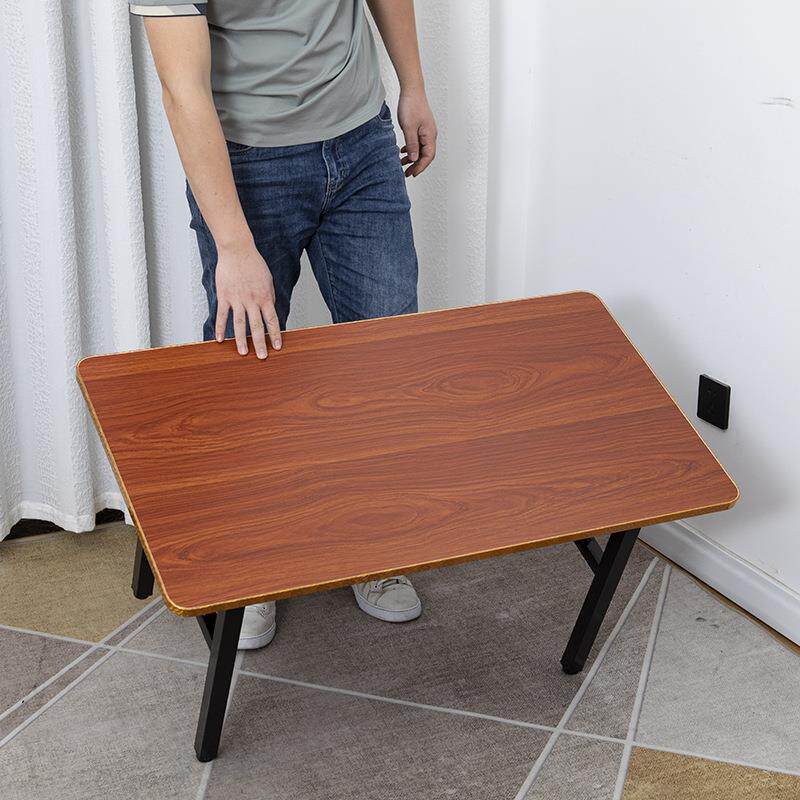 小桌子折叠简易折叠桌餐桌长方形吃饭桌家用出租房小型矮桌长方桌