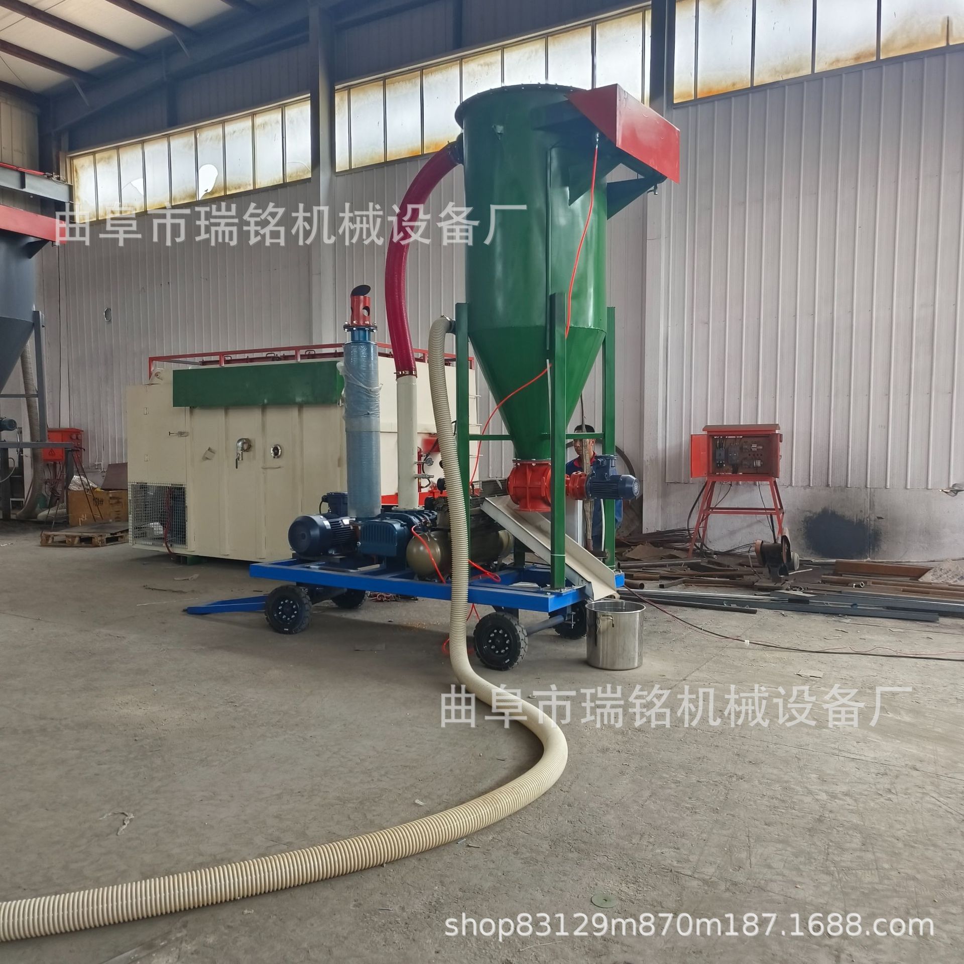 175型煤块煤渣负压吸灰机TGFF150型铁砂珠光砂气力输送机62