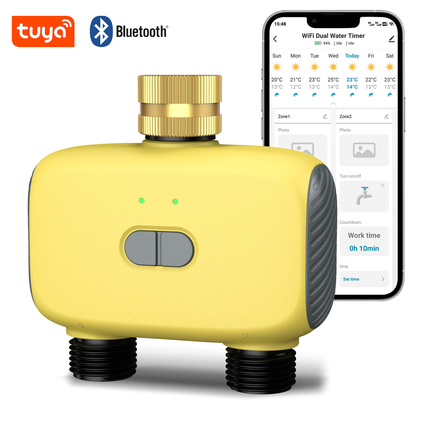 跨境双出口智能APP控制自动浇水器灌溉定时器花园林浇灌设备新款