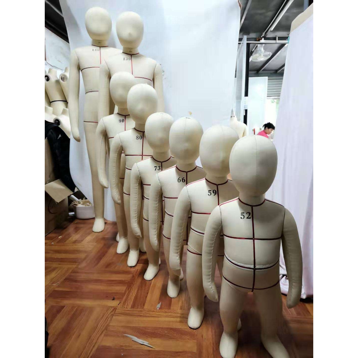 带头童装打版模特 有手掌脚掌童装人台模特 欧美童装立裁模特公仔