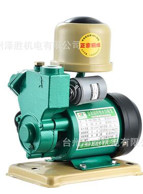 直销国标韩进款125W128W瓦全自动冷热水自吸泵低噪音大流量高