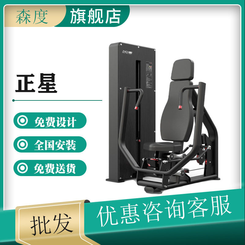 正星商用坐式推胸力量训练器