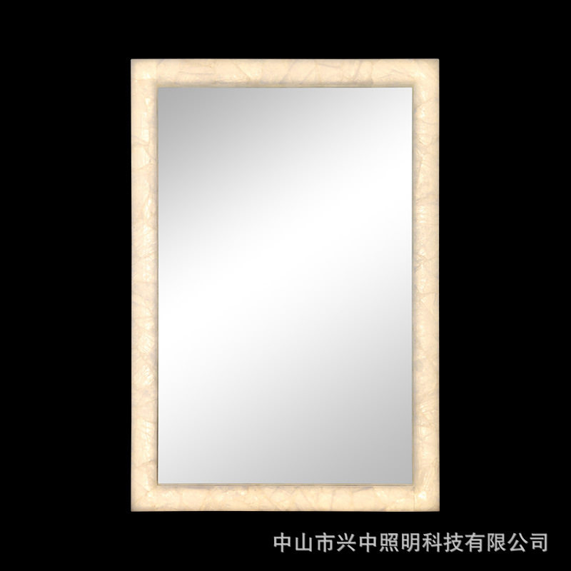 天然水晶全身镜穿衣镜子家用服装店显瘦美颜试衣镜落地镜大镜子