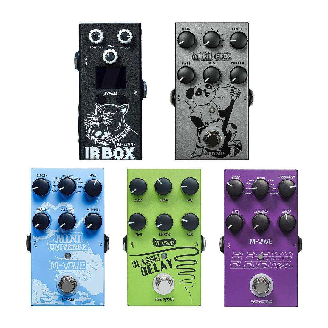 外贸吉他单块效果器数字建模混响DELAY模拟延迟电吉他效果器