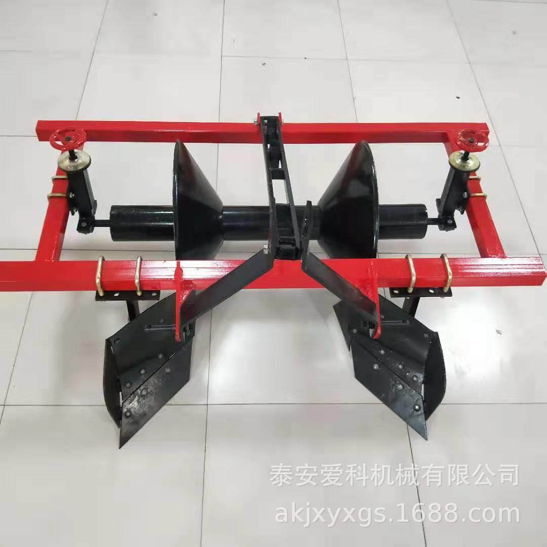 山东起垄铺膜机农用旋耕起垄铺膜一体机双垄铺地膜机盖膜机