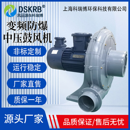 3000W中压鼓风机低噪音防爆