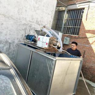山东猪粪脱水机价格畜牧粪便干湿分离机加长型分离机图片