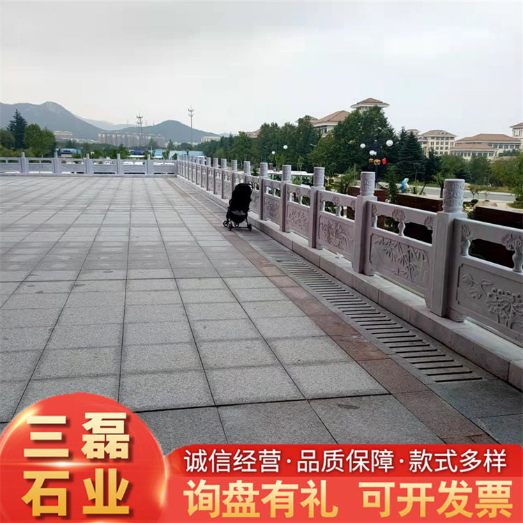 花岗青石汉白玉大理石石栏杆