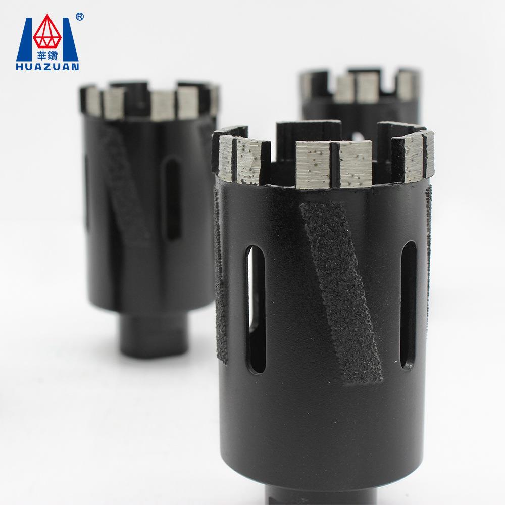 波纹齿钎焊干钻头5/8