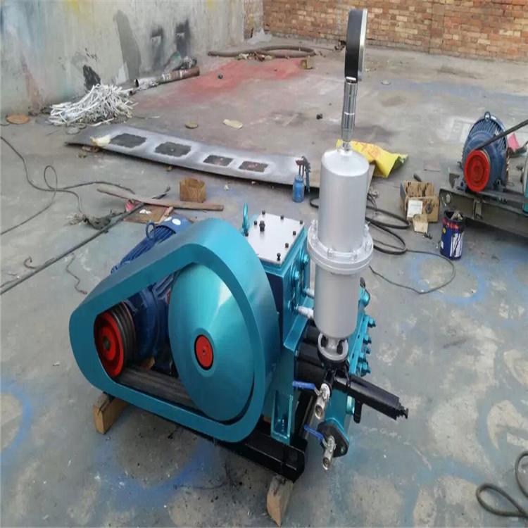 注浆机轻便型泥浆泵价格卧式三缸往复单作用活塞泵配件