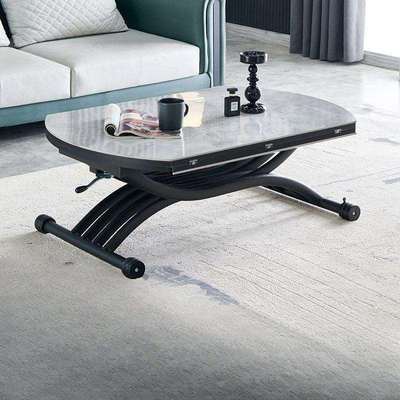 多功能升降茶几餐桌两用一体式圆形可移动折叠小户型客厅家用茶几