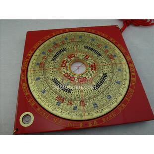 曾子南7吋2天机派黄春霖李哲明波丽型罗盘18层中国结吊饰