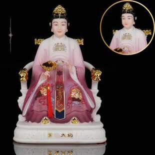 汉白玉胡黄常蟒东北四大家族胡三黄三太爷太奶神像家用供奉摆件